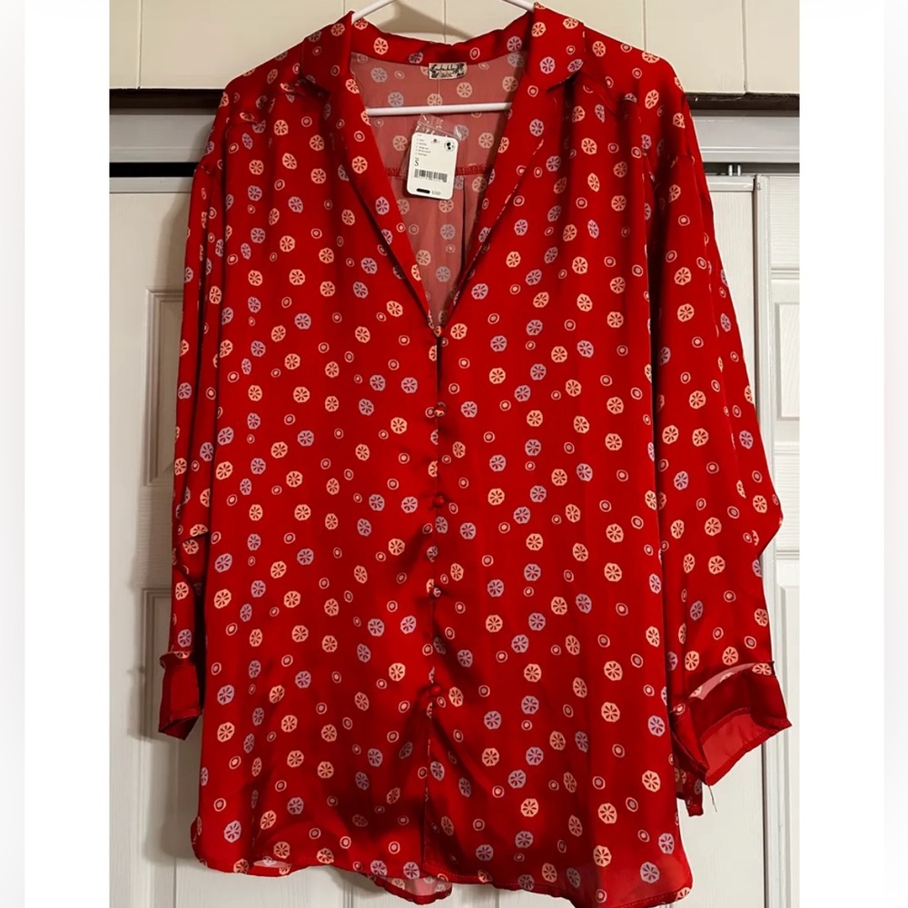 Free people Intimately silky button down - Picture 2 of 4